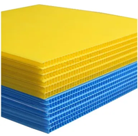 Pp étanche 4x8 Coroplast PP feuille feuille de polypropylène noyau creux en plastique flûte conseil feuille de plastique