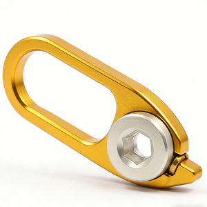 Pièce de vélo CNC certifiée ISO9001, en aluminium/acier inoxydable durable, anodisée en couleur pour vélos - Product Image 3