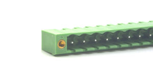 Bloques de terminales enchufables de latón de paso de 5,08mm macho 1*12P 300V 15A - Product Image 6