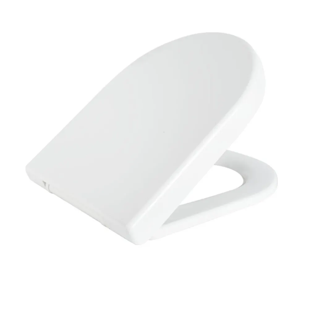 European standard customized color and size D shape toilet seat