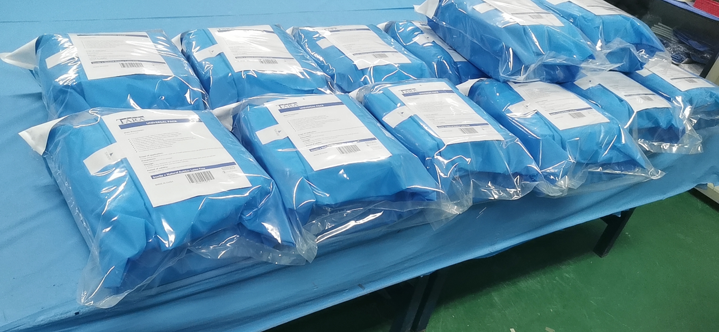 SMS Ophthalmic Drape With Pouch ISO FDA Disposable Eye Drape
