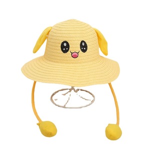 Sombrero arriba y abajo <span class=keywords><strong>Pikachu</strong></span> Orejas móviles Sombrero <span class=keywords><strong>de</strong></span> conejo Niños Niñas Verano Cubo Sombrero Kawaii Padres Hombres Mujeres Sombrero para el sol Regalo - Product Image 5