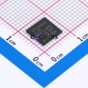 STM32WB10CCU5 Wireless Transceiver IC UFQFPN-48(7x7) RF ADC/ I2C/ UART/ USART/ SPI Bluetooth - Product Image 1