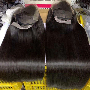 Letsfly - Peluca Frontal de Encaje Transparente HD 13x4, Pelucas Largas Naturales de Cabello Humano Liso - Product Image 1