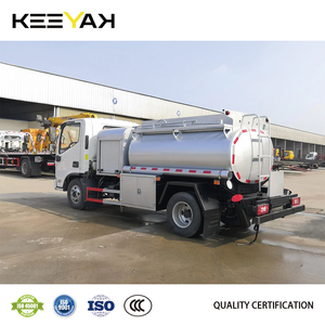 FOTON 4000 리터 연료 탱크 트럭 4x2 디젤 6000L 연료 오일 트럭 단일 택시 트럭 오일 탱크 판매 - Product Image 4