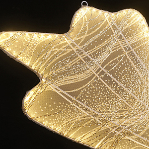 Luminaire suspendu LED à hauteur réglable, décoration romantique de mariage en forme de papillon avec alimentation électrique AC - Product Image 4