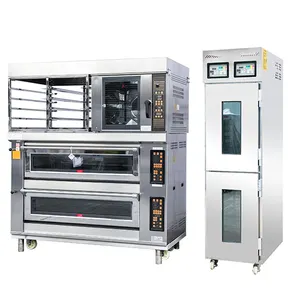 Commercial Bakery Equipment Set Bread Cake Baking Machine Electric Deck Oven Proofer Supplier