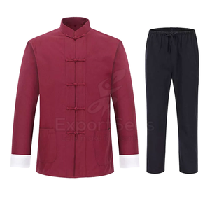 Nouvelle veste décontractée de style streetwear pour hommes, conçue par des designers de mode, 100% coton, arts martiaux, kung-fu, kimono - Product Image 4