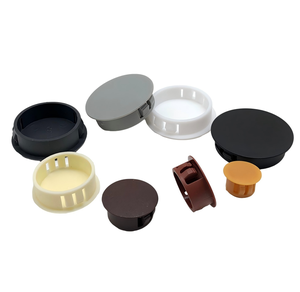 Factory Wholesale Plastic Snap‑in Hole <b>Plug</b>, Snap On Hole Cover for Furniture Cabinet Panel Made in China - Product Image 1