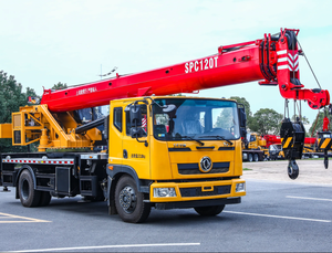 Longueur du bras de 28,1 <span class=keywords><strong>m</strong></span>, capacité maximale de 12 t. Grue de camion STC120T4 à capacité de levage élevée - Product Image 3