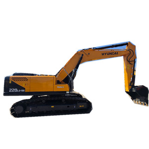 Excavadora Hyundai usada en buen estado 220 Excavadora de segunda mano sobre orugas 220-9s a la venta en Anhui - Product Image 1