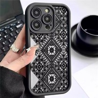 Coques de Téléphone Antichoc de Luxe pour iPhone 17 Air 16 Plus Pro Max 15 14 13 12 11 X – Housse de Protection Arrière Personnalisable avec Logo