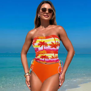 Maillot de bain bikini femme Nouveauté 2025 Séchage rapide Maillot de bain pour sources chaudes Coupe ajustée En stock - Product Image 5