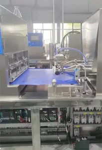 부리 토르티야 빵 생산 라인 얇은 플랫 브레드 제조 기계를위한 소형 토르티야 기계