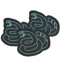 T-shirt de marque Offre Spéciale avec patchs tissés surdimensionnés Badges tissés à la machine pour vêtements et chapeaux élégants avec patch de logo personnalisé