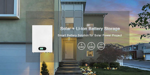 Batterie au lithium-fer 48V 200Ah 500Ah 1000Ah 10KWh murale pour système de stockage d'énergie solaire domestique - Product Image 2