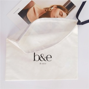 Custom Luxury <b>Drawstring</b> Gift Dust Pouch <b>Bag</b> for Handbags Ribbon <b>Drawstring</b> <b>Bag</b> Shoes Dust <b>Bag</b> With Logo - Product Image 6