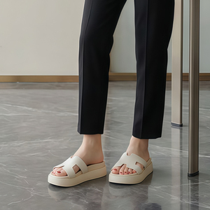 Zapatos de Mujer Yearning, de Piel Auténtica, con Parte Superior de Pelo de Caballo y Piel de Vaca, Suaves, Antideslizantes, Transpirables, para Primavera/Otoño/Verano/Invierno - Product Image 3