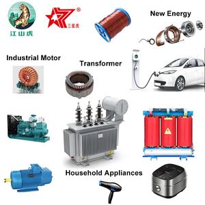 Alambre de Cobre Esmaltado Sólido 99.99% Puro ISO para ROHS, Precio de Fábrica en China, 220V 130-200 - Product Image 3