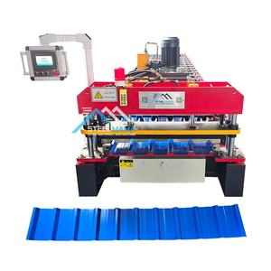 Machine populaire de formage de rouleaux de tôle de toiture trapézoïdale 943 IBR entièrement automatique et de haute qualité au Liban - Product Image 1