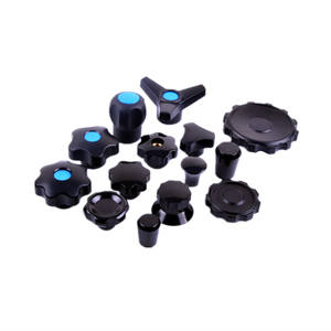 Kepala Pabrik Diameter 25mm 30mm 35mm harga murah mesin plastik merah dan hitam kenop bola Bakelite - Product Image 5