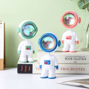 Astronaut Sunset Lamp Projector <b>Light</b>: 7 Colors Mode & Built-in Battery <b>Lights</b> Color Changing <b>Rainbow</b> Sunlight Lamp - Product Image 2