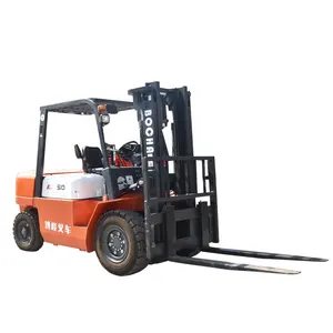 Bo Jun forklift 5 ton diesel memuat dan membongkar forklift harga diskon diesel mesin konstruksi baru terjual dengan baik