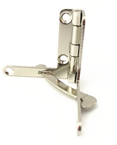 用于首饰盒的小型镀镍钢对接家具铰链工厂供应的门窗铰链 - Product Image 6
