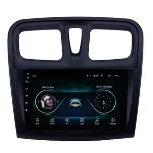 Autoradio 2 Din Android Autoradio Autoradio Pour Renault Dacia Sandero  2012-2017 Voiture Multimédia Autoradio GPS Système de navigation