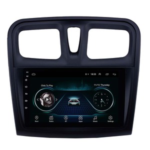 Para Renault <span class=keywords><strong>Sandero</strong></span> 2017-2022, Pantalla Táctil, Reproductor de Navegación GPS para <span class=keywords><strong>Auto</strong></span>, Espejo Retrovisor, DVD, Android <span class=keywords><strong>Auto</strong></span>, Carplay, Radio FM Estéreo - Product Image 1
