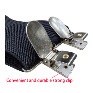 <span class=keywords><strong>Tirantes</strong></span> Elásticos con Clip Metálico para <span class=keywords><strong>Hombre</strong></span>, Cómodos y Ajustables para Trajes, Pantalones de Vestir y Formales - Product Image 3