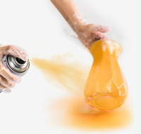 AEROPAK 400ml 10oz Échantillon Gratuit Peinture Acrylique en Aérosol Revêtement Liquide pour Plastique et Utilisation Nautique