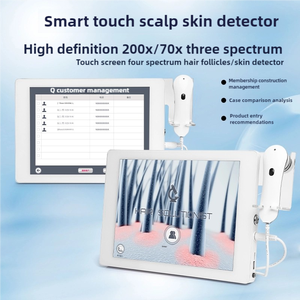 Scalp Analyzer <b>Machine</b> 15 Inch HD Screen Hair Follicle Detection Face <b>Analysis</b> AI Device for Salon - Product Image 1