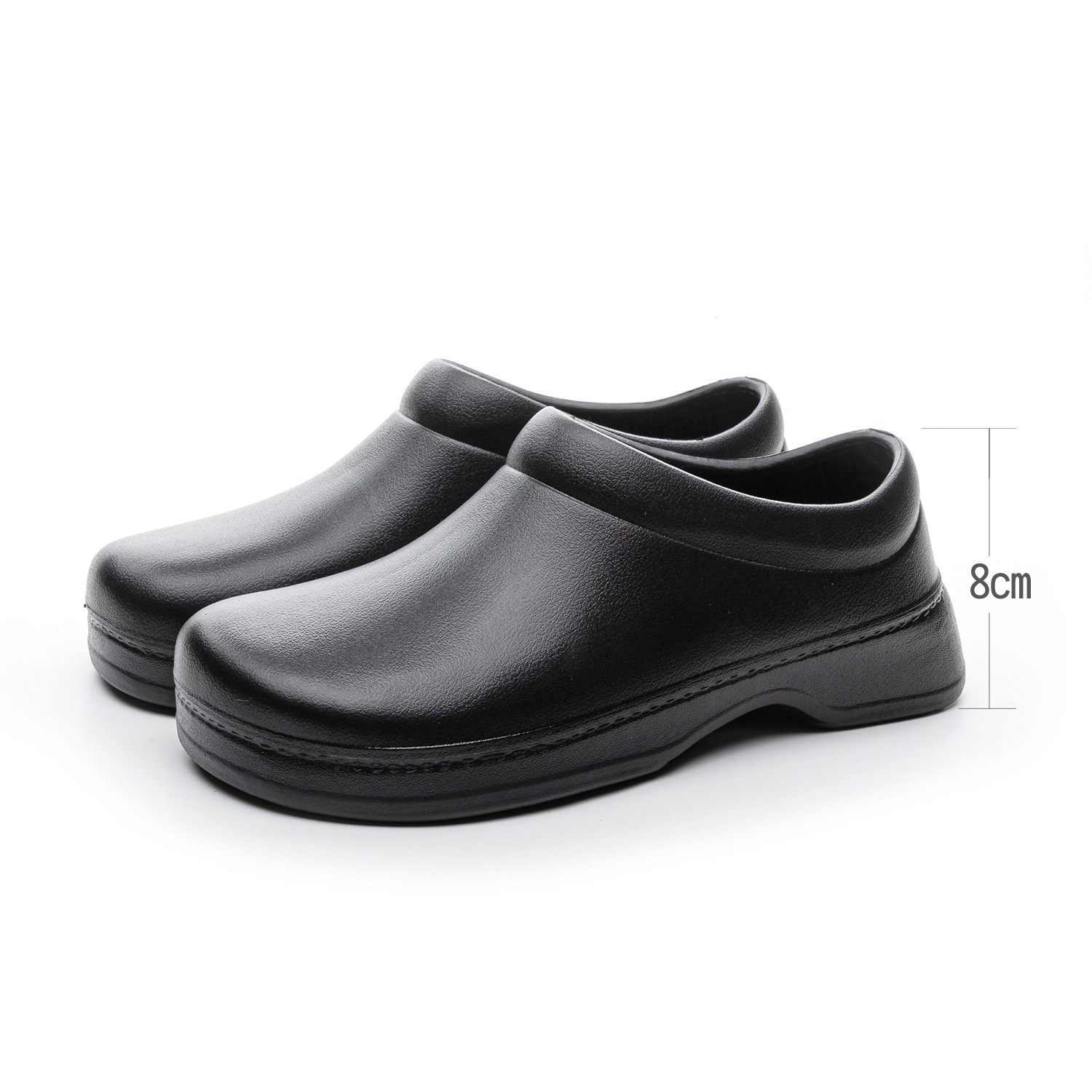 Flat mouth slide shoes 2501 black