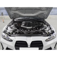 Couverture de plaque de radiateur en fibre de carbone pour BMW G8X G80 G82 M3 M4 21+