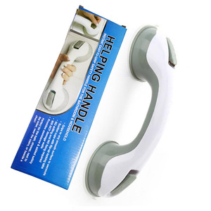 1pcs 12 polegada Banheiro Grip Handle Chuveiro Banheira Ventosa Grab Bar Suporte de Segurança <span class=keywords><strong>Strong</strong></span> Mount Sucção Grab Bar