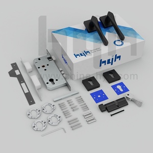 Quảng Đông-Hyh Phần Cứng Kẽm Hợp Kim Lỗ Mộng Cửa Xử Lý Key Khóa Hai Mặt Gỗ/Thép/PVC Khóa Cửa Thiết Lập 5-Năm Bảo Hành Dễ Dàng - Product Image 5