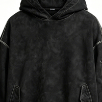 Produsen Hoodie Pria Custom Cenloong Clothing, Streetwear Oversize, Katun Tebal, Kualitas Tinggi