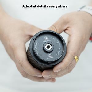 Premium küçük elektrikli USB şarj edilebilir paslanmaz çelik çapak ile kahve değirmeni yeni Premium ürün - Product Image 6