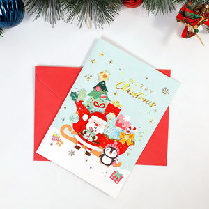 Nuevas tarjetas de felicitación de Navidad Display 17*23,8 cm Papel recubierto - Product Image 3