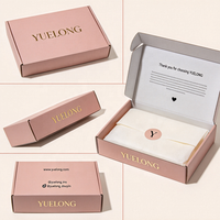 Boîte en carton ondulé pliable, robuste et durable, avec logo imprimé personnalisé, pour emballage cadeau et expédition de produits de soin de la peau, vente en gros