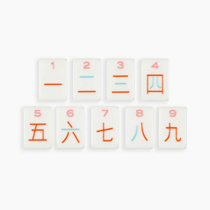 Tessere Mahjong Personalizzate in Acrilico CNC, Stile Americano e Giapponese, 160 Pezzi, Colori Completi in Perspex - Product Image 3