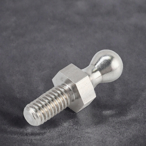 Boulons à tête sphérique filetés de qualité industrielle en acier Chinabase DIN71803 M6, zingués - Product Image 3