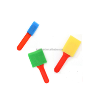 Ensemble de pinceaux de peinture pour enfants, forme personnalisée, écologiques, non toxiques, en plastique, à tenir verticalement
