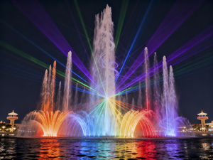 AWS Miễn phí thiết kế tùy chỉnh Vòng Shape đá hồ hồ bơi hiện đại vườn lớn đài phun nước ngoài trời - Product Image 3