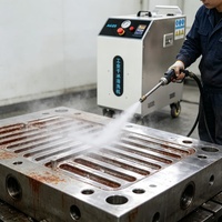 Machine de nettoyage à glace sèche compacte et fiable 750W à entraînement direct pour le nettoyage de précision des équipements