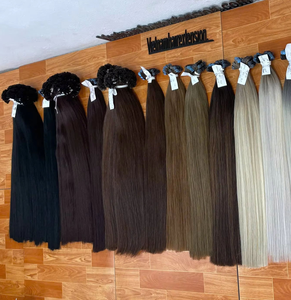 Extensions de cheveux à pointe plate, 100 % cheveux humains, extensions à la kératine, qualité professionnelle pour salon, extensions de cheveux pour l'exportation - Product Image 3