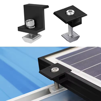 Accessoires d'installation solaire à clip central pour panneau solaire 30 35 40 mm