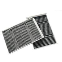 Filtre à air de cabine au charbon actif A2228300318 pour Mercedes Classe S W222 V222 X222 A217 2014-2020, filtre à pollen pour climatisation intérieure automobile