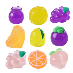 Ornement décoratif lumineux en résine en forme de citron et de <span class=keywords><strong>tomate</strong></span> artificiels, idéal pour la décoration DIY, cadeau de vacances, accessoire promotionnel - Product Image 4